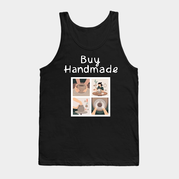 Buy Handmade Tank Top by maxcode